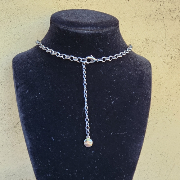 Alfani Chunky Geometric Statement Necklace - Picture 6 of 7